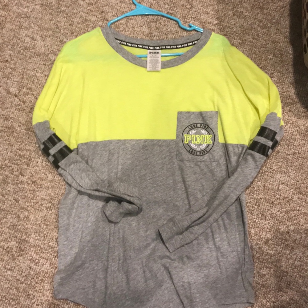 NEW Pink oversized long sleeve shirt